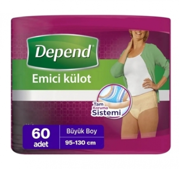 Depend Large Emici Külot 60 Adet