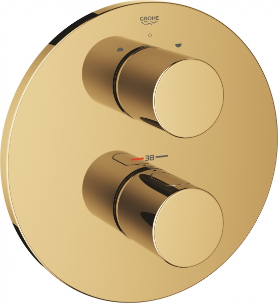 Grohe Grohtherm 3000 Cosmopolitan 19468GL0 Banyo Bataryası (Altın)