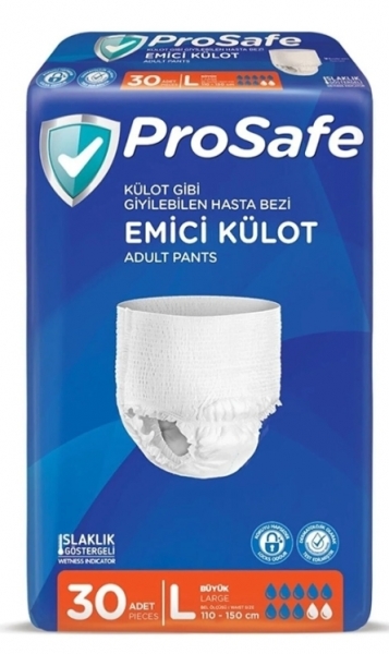 ProSafe Large Emici Külot 30 Adet