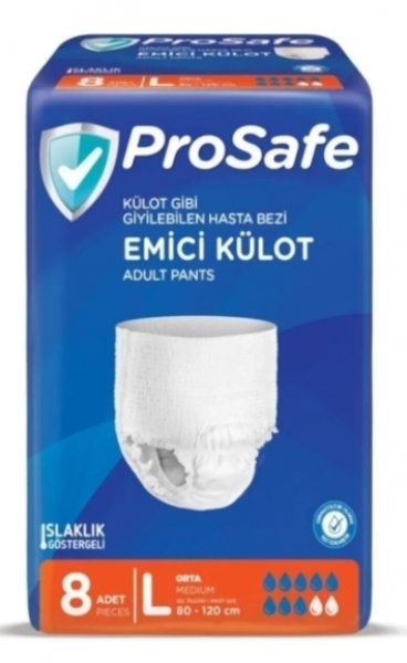 ProSafe Large Emici Külot 8 Adet