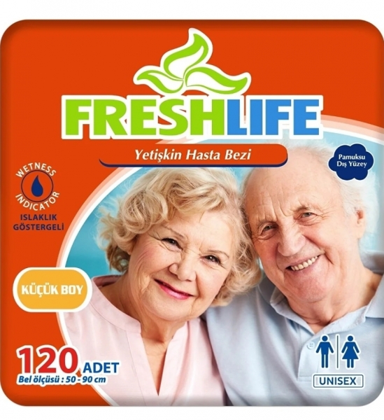 Fresh Life Small Belbantlı Yetişkin Bezi 120 Adet
