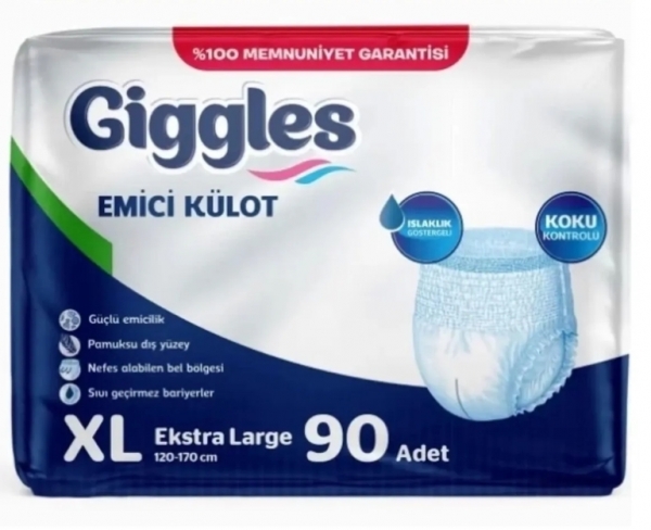 Giggles XLarge Emici Külot 90 Adet