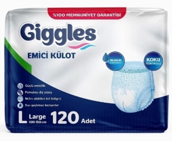 Giggles Large Emici Külot 120 Adet