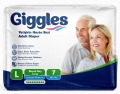 Giggles Eko Large Belbantlı Yetişkin Bezi 7 Adet Hasta Bezi