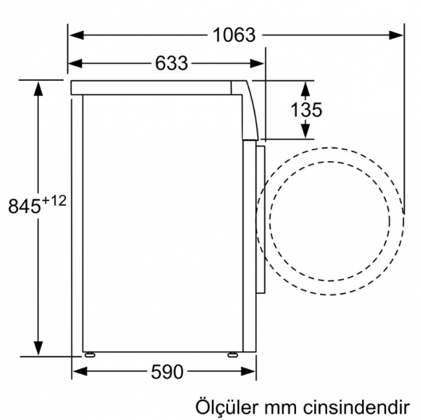 Siemens WM12N200TR Çamaşır Makinesi