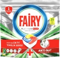 Fairy Platinum Plus Hepsi Bir Arada Tablet Bulaşık Deterjanı 25 Adet resim