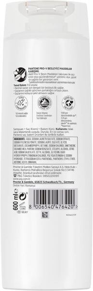 Pantene Pro-V Temel Bakım 600 ml 3'ü 1 Arada