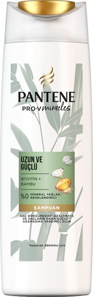 Pantene Pro-V Miracles Uzun ve Güçlü Bambu 400 ml Şampuan