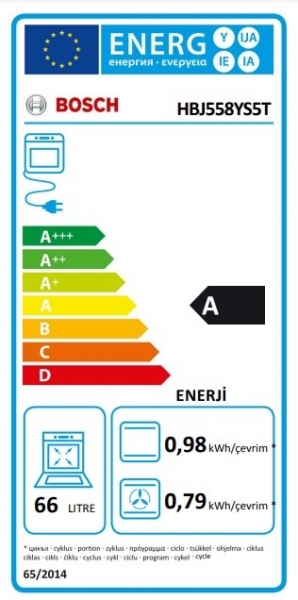 Bosch HBJ558YS5T Ankastre Fırın