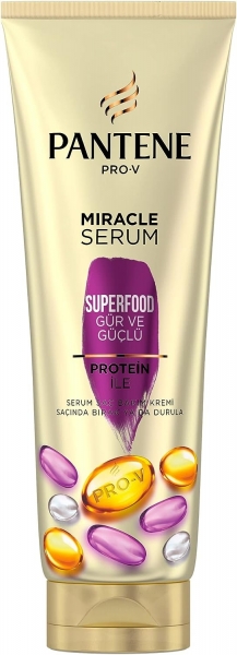 Pantene Pro-V Miracle Serum Superfood Gür ve Güçlü 200 ml Saç Kremi