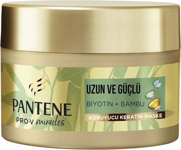 Pantene Pro-V Miracles Uzun ve Güçlü Yeniden Yapılandıran Keratin Maske 160 ml Saç Kremi