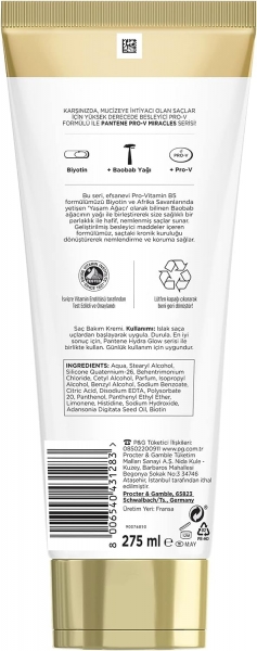 Pantene Pro-V Hydra Glow Nemlendirici 275 ml Saç Kremi