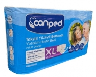 Canped XLarge Belbantlı Yetişkin Bezi 30 Adet resim