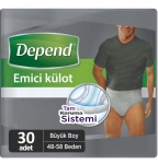 Depend Large Emici Külot Erkek 30 Adet resim