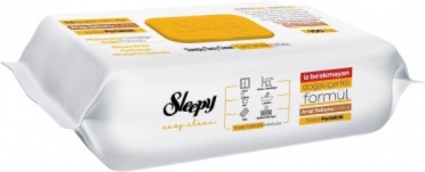 Sleepy Easy Clean Arap Sabunu Katkılı Yüzey Temizlik Havlusu