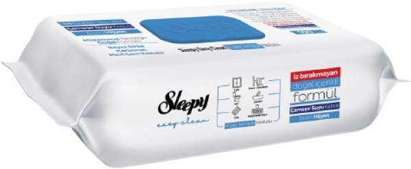 Sleepy Easy Clean Çamaşır Suyu Katkılı Yüzey Temizlik Havlusu