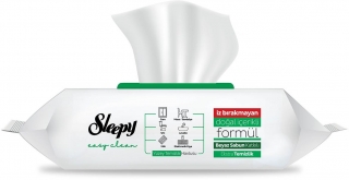 Sleepy Easy Clean Beyaz Sabun Katkılı Yüzey Temizlik Havlusu