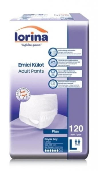 Lorina Large Emici Külot 120 Adet