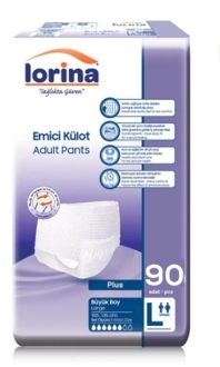 Lorina Large Emici Külot 90 Adet