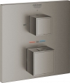 Grohe Grohtherm Cube 24155AL0 Grafit Banyo Bataryası
