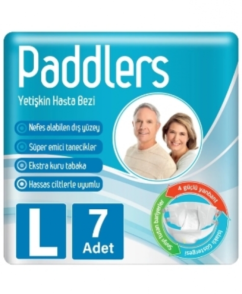 Paddlers Large Belbantlı Yetişkin Bezi 7 Adet