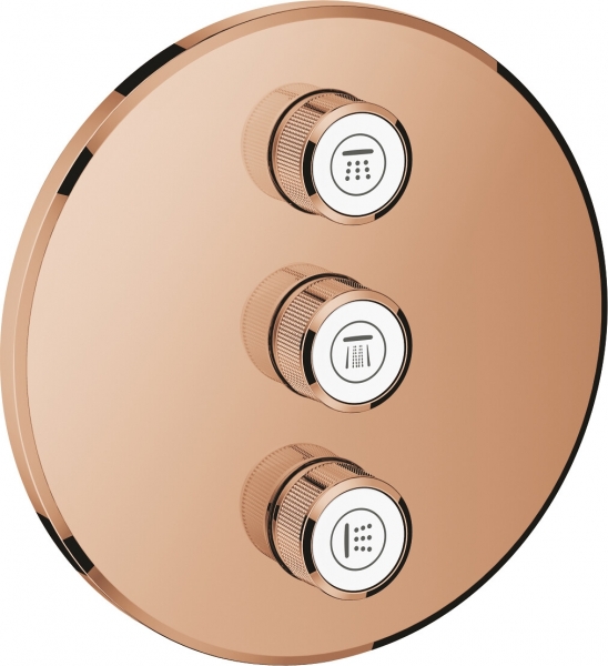 Grohe Grohtherm SmartControl 29122DA0 Banyo Bataryası (Bakır)
