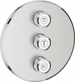 Grohe Grohtherm SmartControl 29122DC0 Inox Banyo Bataryası
