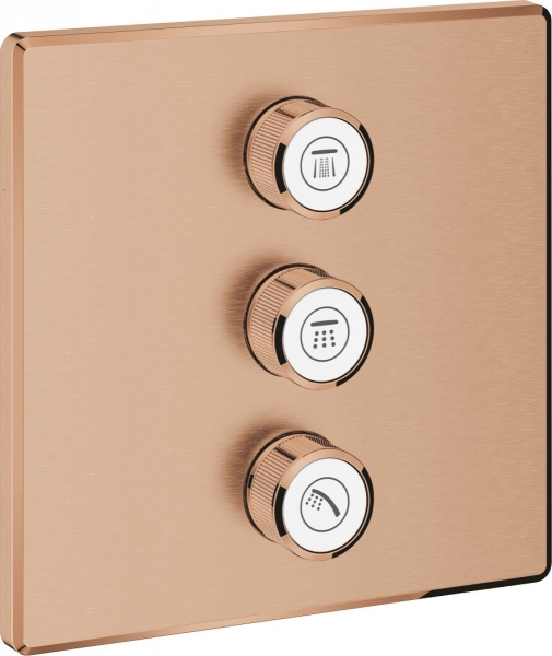 Grohe Grohtherm SmartControl 29127DL0 Banyo Bataryası (Bakır)