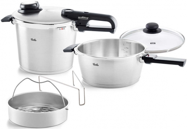 Fissler Vitavit Premium 6+3.5 lt Düdüklü Tencere (6 Litre / 3.5 Litre)