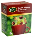 Akzer Üzerlik Tohumlu At Kestaneli Karışık Bitki Çayı Bardak Poşet 60 Adet resim