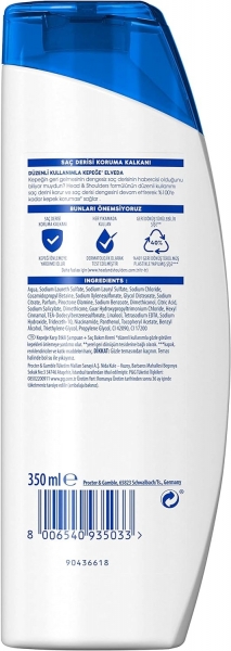 Head & Shoulders Klasik Bakım Kepeğe Karşı Etkili 350 ml 2'si 1 Arada