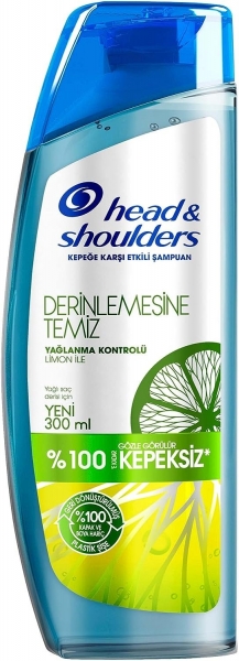 Head & Shoulders Derinlemesine Temiz Yağlanma Kontrolü 300 ml Şampuan