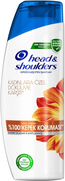 Head & Shoulders Kadınlara Özel Dökülme Karşıtı Kepeğe Karşı Etkili 250 ml Şampuan