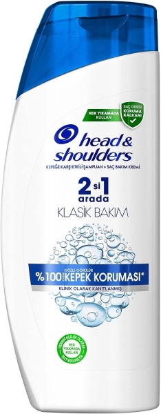 Head & Shoulders Klasik Bakım Kepeğe Karşı Etkili 600 ml 2'si 1 Arada