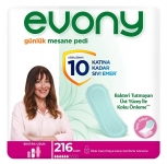 Evony Günlük Mesane Ped Extra Uzun 216 Adet resim