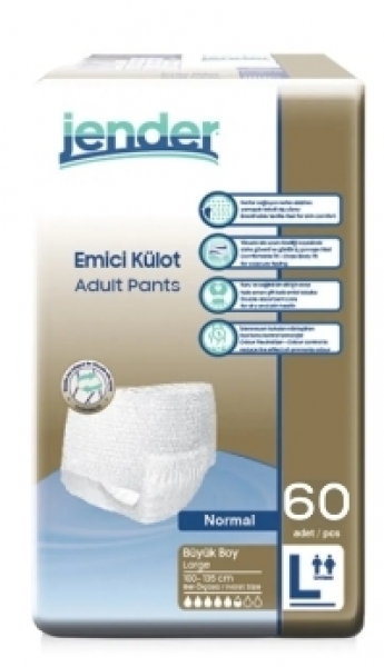 Jender Large Emici Külot 60 Adet