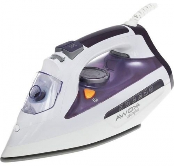 Awox Steam Plus Buharlı Ütü (Mürdüm-Beyaz)