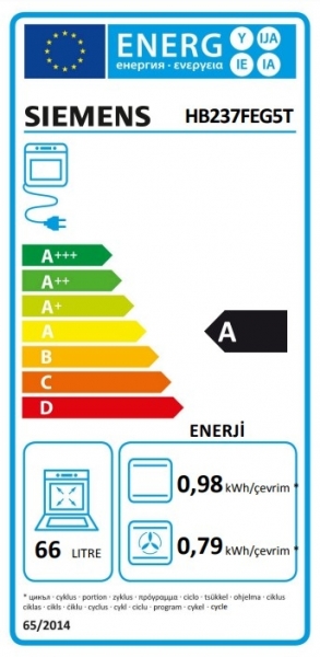 Siemens HB237FEG5T Ankastre Fırın