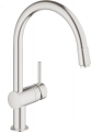 Grohe Minta 32918DC0 Inox Eviye Bataryası