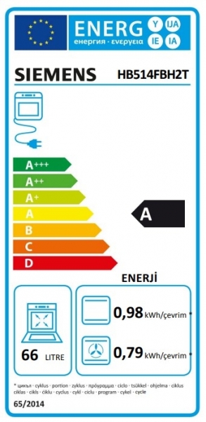 Siemens HB514FBH2T Ankastre Fırın