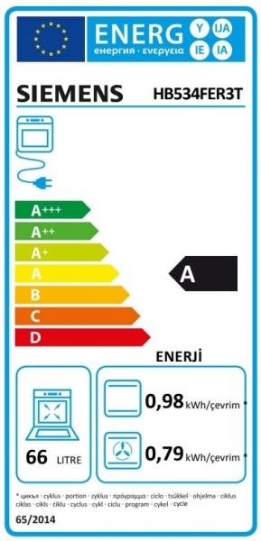 Siemens HB534FER3T Ankastre Fırın