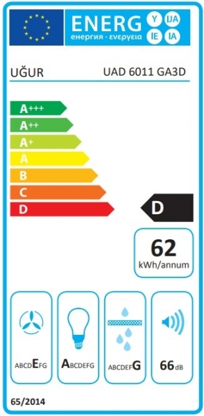 Uğur UAD 6011 GA3D Davlumbaz
