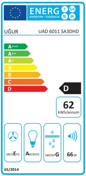 Uğur UAD 6011 SA3DHD Davlumbaz