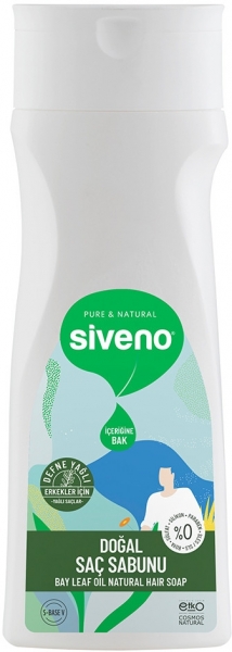 Siveno Defne Yağlı Doğal Saç Sabunu Şampuan
