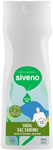 Siveno Zeytinyağlı Doğal Saç Sabunu Şampuan