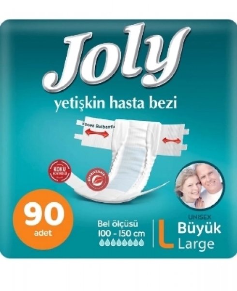 Joly Large Belbantlı Yetişkin Bezi 90 Adet