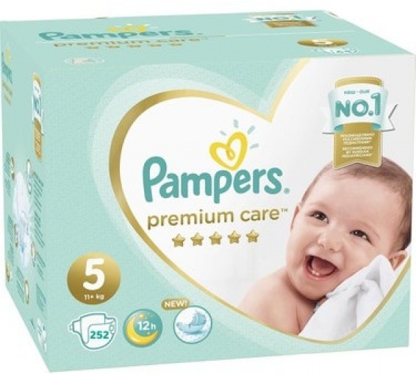 Prima Premium Care 5 Beden 252 Adet Bebek Bezi