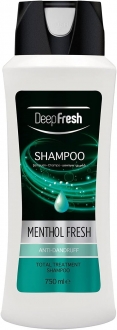 Deep Fresh Mentol Kepekli Saçlar 750 ml Şampuan