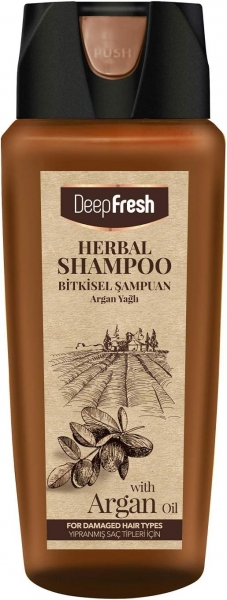 Deep Fresh Herbal Argan Yağı Özlü Yıpranmış Saçlar Şampuan