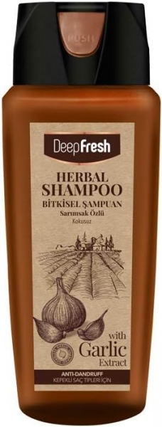 Deep Fresh Herbal Sarımsak Özlü Kepekli Saçlar Şampuan